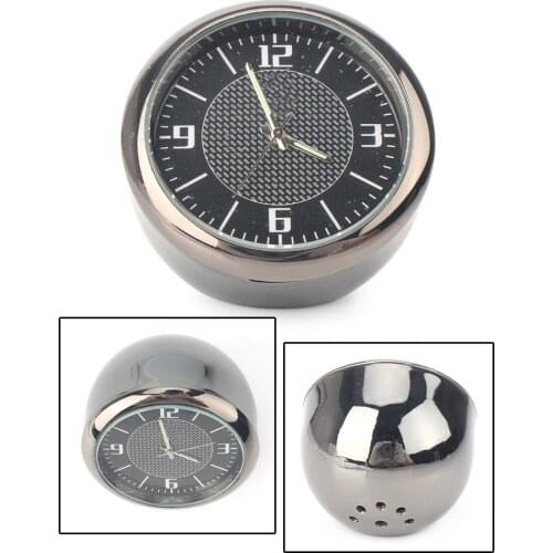 For Audi Car Clock Refit Luminous Electronic Quartz Watch Ornament Interior Decoration Kit