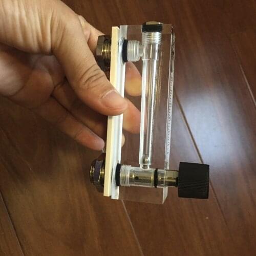 LZT-6T 20-70L/min Square Panel Type Gas Flowmeter Air Flow Meter rotameter LZT6T Tools Flow Measuring