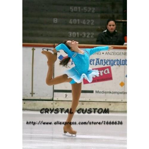 Figure Skating Dress For Girls Graceful New Brand Ice Skating Dresses For Competition Customized DR3922