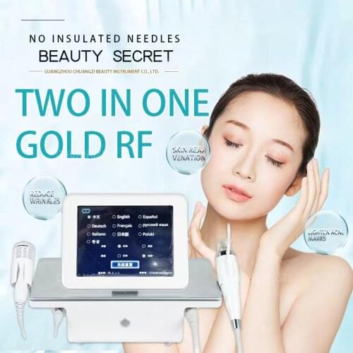 RF Fractional micro-needle beauty machine anti-acne skin lifting anti-wrinkle spa equipment
