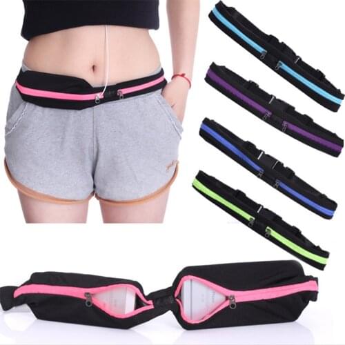 Sports Bag Running Waist Bag Belt Pocket Jogging Portable Waterproof Cycling Bum Waist bag Men Women Fashion Phone Travel Packs