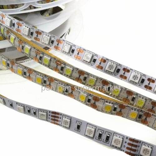 DC5 Volt USB Interface LED Adhesive Tape SMD 5050 Strip Light Lamp 50CM 1M 2M 3M 4M 5M 60leds/m TV Desk Lights Warm white Red