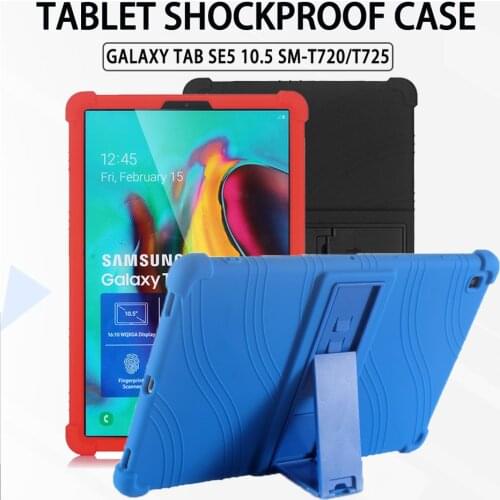 SZOXBY Tablet Cover For Samsung Galaxy Tab S5E 2019 SM-T720 SM-T725 Silicone Case Galaxy Tab S5E 10.5 " Tablet Stand Cover Case