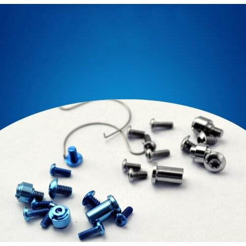 Titanium Alloy 551 552 553 Knife Screw Kit Knife Accessories Set Titanium Nail for Original Knife