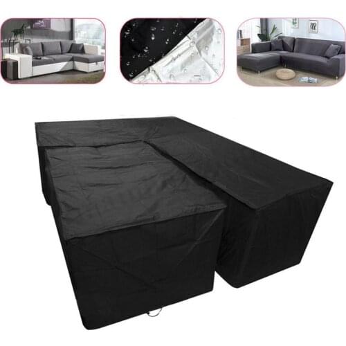 Outdoor Oxford Cloth UV Protection Furniture Protective Cover for Garden Courtyard Dustproof Waterproof All-purpose Covers