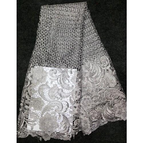 High quality nice Cotton net Guipure Swiss Voile African Cord Lace Fabric in orange for sewing wedding gift dress#C001