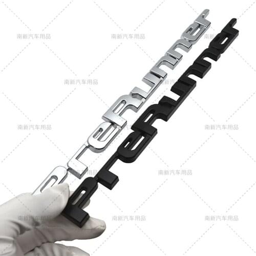 1pcs ABS 3D Prerunner Emblem Badge Decals Car Rear Truck Sticker Car Styling For 05-15 tacoma Auto Accessories