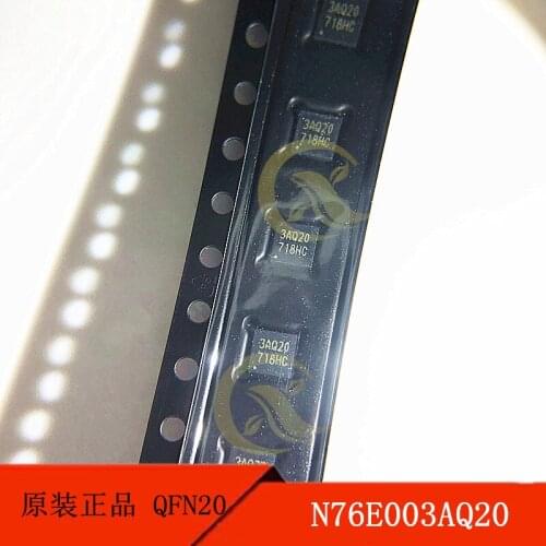 N76E003AQ20 QFN20 printing 3aq20 1t 8051 single-chip microcomputer original products