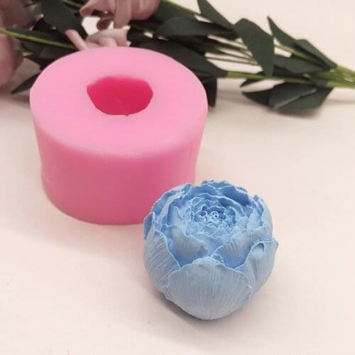 3D Flower Rose Silicone Fondant Cake Mold Soap Jelly Mousse Chocolate Decoration Baking Tool Moulds Reusable material
