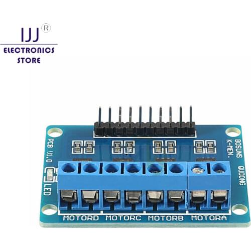 4 Channel 4CH HG7881 Chip H-bridge DC 2.5-12V Stepper Motor Driver Module Controller PCB Board 4 Way 2 Phase for Arduino