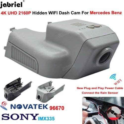 4K 2160P New Plug and Play Wifi Car Dvr Dash Cam for Mercedes Benz R Class w251 R350 R400 GL x164 x166 ML w164 w166 GL450 ML350
