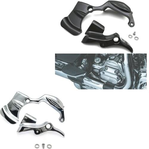 Free Shipping Transmission Shroud Cover For Harley davidson Street Glide FLHX FLHXS CVO 09-16 chrom Aftermarket Motorcycle Parts