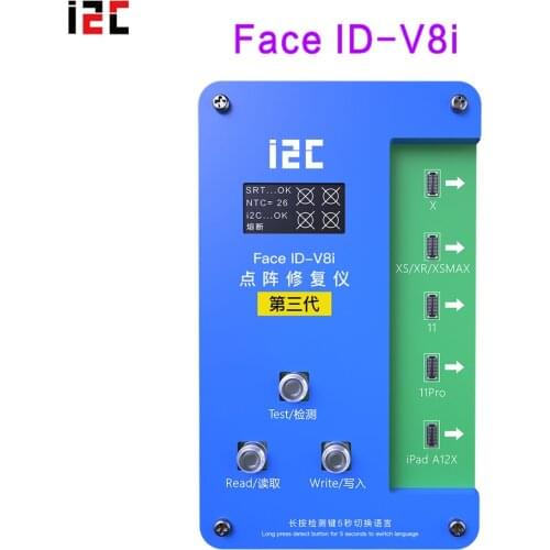 I2C iFace-V8 Face Dot Matrix Projection Repair Detector For iPhone X-12Pro max Face ID Repair Tool Replace the Dot Matrix Cable