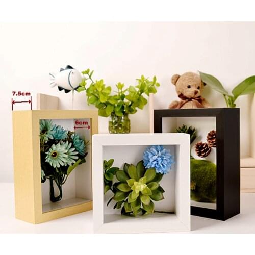 DIY Specimen Photo Frame Internal Depth 6cm For Displaying Three-Dimensional Works Picture Frame Photo Decor