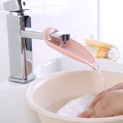 2PCS Creative Silicone Faucet Extenders Soft Sink Extender For Bathroom Water Tap Durable Water Faucets For Child Hand Washing