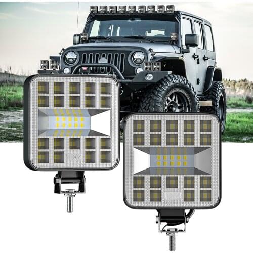 Mini 29 LED Work Light Bar Square Spotlight 12V 24V 6500K IP67 Offroad LED Light Bar For Truck Offroad 4X4 4WD Car SUV ATV Auto
