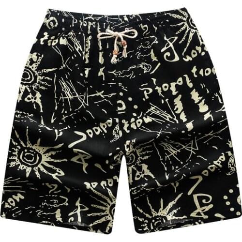 2020 Summer Men Casual Breathable Short Sweatpants Loose Beach Shorts