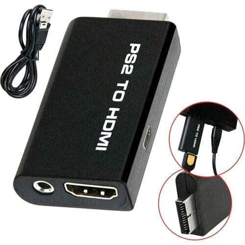 New SOONHUA HDMI Audio Video Converter Adapter HDMI Converter With 3.5mm Audio Output HDMI Converters USB Cable Dropshipping