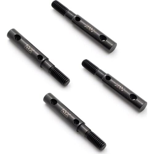 Reinforced steel front and rear axle for 1/10 Axial scx10III AX103007