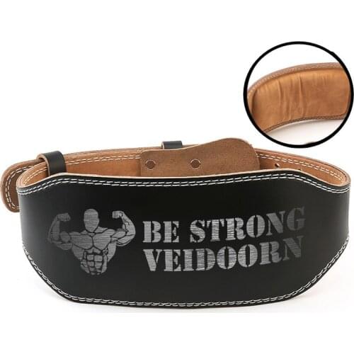 Weight Lifting Belt Adjustable Gym Leather Belt Powerlifting Bodybuilding Squats Barbell Workout Waist Muscle Training Protector