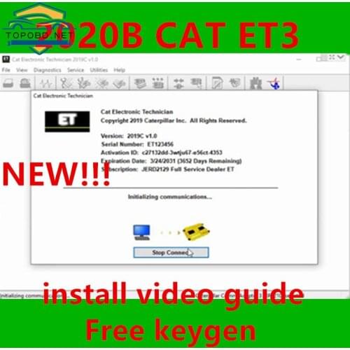 Newest For Caterpillar 2020B Cat ET ET3 Electronic Technician Diagnostic Excavator Software 2018C 2017A 2019C Cat ET ET3