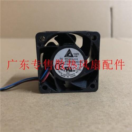 Delta Electronics FFB0412EHN-C -AT35 DC 12V 0.40A 40x40x28mm 3-wire Server Cooling Fan