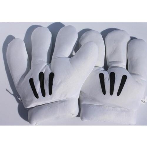 1 Pair 10"25cm cartoon Stuffed Plush Gloves