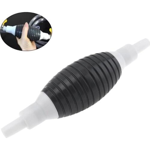 1Pcs 10mm PVC Hand Primer Bulb Petrol Gasoline Fuel Pump Line Suitable for Car/Boat/Marine/Motorcycle/Emergency Refueling