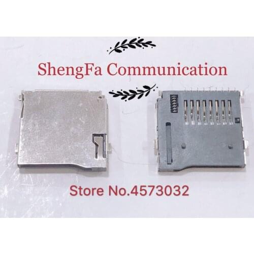 10pcs/Original for Tab mmc Push-Push Type TransFlash TF Micro SD Card Socket Adapter Automatic PCB Connector