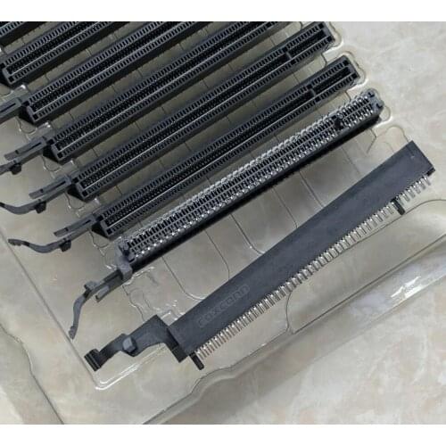 2PCS) Server desktop mainboard pcie164p 16x graphics card slot seat with fixing buckle