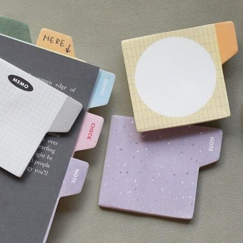 9packs/LOT daily vitality series creative simplicity cute lovely material paper memo pad