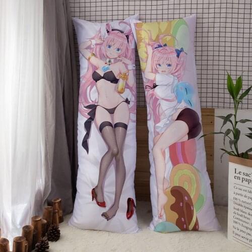 Anime Tensei shitara Suraimu Datta Ken Pillowcase Hugging Body Pillow Sexy Anime Long Dakimakura Otaku Girlfriend pillow waifu