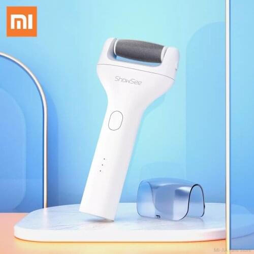Xiaomi Showsee Electric Foot File Vacuum Callus Remover Professional Pedicure Tools Electric Foot Grinder Foot Skin Care B1-W