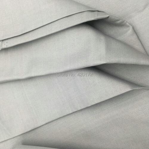 EMF RFID Shielding Fabric Antiradiation Radiation Protection Fabric SILVERFIBER55% POLY45% Conductive Fabric Function Fabric