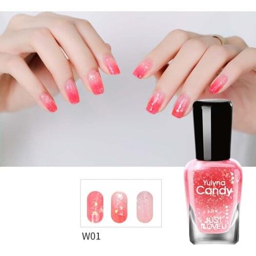 Nail Polish Temperature Change Color Temperature Control Nail Oil 33 Color 7ML Girls Thermal Glitter Gel Nail Art Varnish Decor