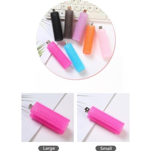 Hair Roll Bangs Curling Tube Fluffy Hair Clip Hair Pins Curling Iron Curly Hair Artifact Fringe Curler Grip Size Optional
