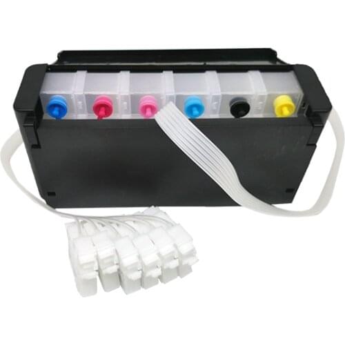 NEW 6 Colors L-Series CISS Ink Tank System External Cartridge Compatible For Epson Printer L805 L800 L1800 L801 L810 L850