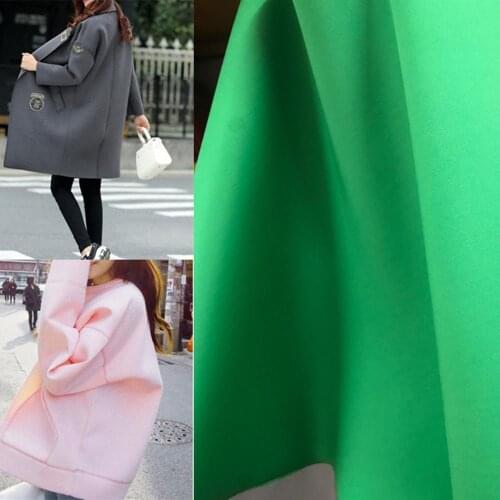 160cm*100cm Space cotton fabric Wire-laid garment knitted composite cloth Four-sided stretch Bubble air layer 2.2mm thick