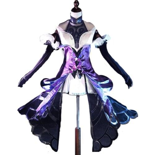 2021 NEW LoL Valentines Day Dream Rose Syndra COS Costume Prop cosplay costume suit