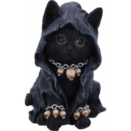 2022 new black gothic cat resin crafts indoor bookshelf desktop decoration home furnishings home decor modern accessories
