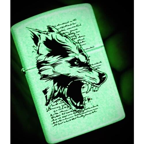 Zorro New Kerosene Lighter Luminous Personality Grinding Wheel Creative Birthday Gift Box Smoking Accessories Drop Shipping