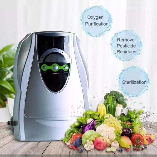 800mg/L Ozone Generator Ozonator ionizer O3 Timer Air Purifiers Cleaning Oil Vegetable Meat washing machine Fresh Purify Water