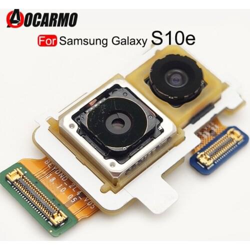 Front and Rear Back Camera For Samsung Galaxy S10e G970 S10E Main Facing Camera Flex Cable Replacement Parts