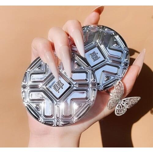 XIXI 3 Colors Makeup Tray Highlight Blush Eye Shadow Nose Shadow Silhouette Matte Fine Powder Beginner Face Makeup