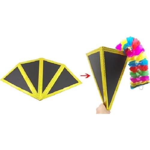 Empty Plate Out of Flower Ball Silk Candy Close Up Stage Magic Tricks for Professional Magicians Magic Props Funny Toys