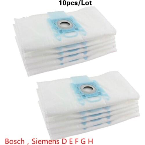 10 pieces/batch of vacuum cleaner cloth dust bag for SIEMENS Bosch G-type BSG6 BSG7 BSGL3126 SIEMENS BSG6 BSG7 BSGL312 vacuum