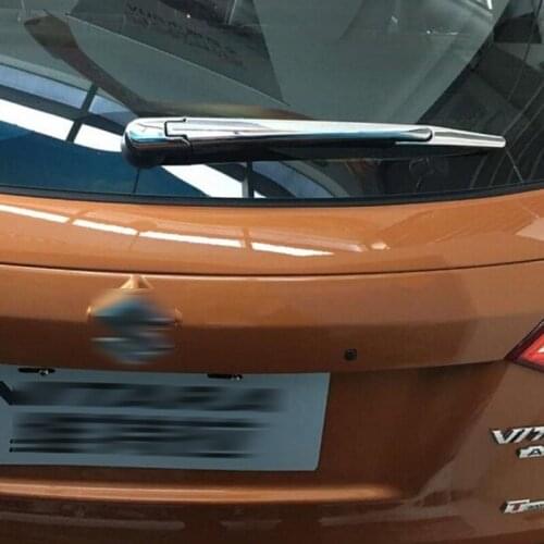 For Suzuki Vitara Escudo 2016 2017 2018 ABS Chrome Rear Window Wipers Cover Trims Car Tail Wiper Strip Exterior Accessories