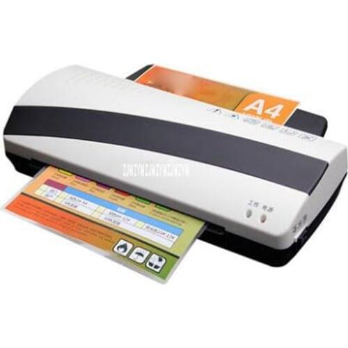 1PC GD285 Professional Thermal Office Hot and Cold Thermostat Laminator Machine for A4 Size Photo Laminator