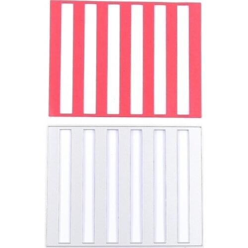 Hollow Out Rectangle Panel Metal Cutting Dies Stencil for DIY Scrapbooking Album Embossing Paper Card Decorative Crafts New 2018