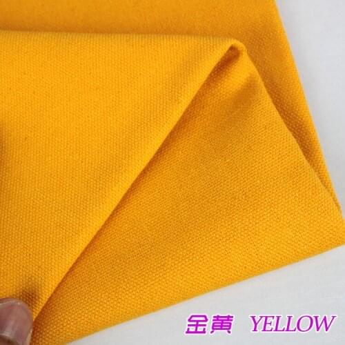 Yellow Upholstery Canvas Cotton Duck Fabric Cotton Fabric Canvas Fabric 60"wide Sold By The Yard Free shipping